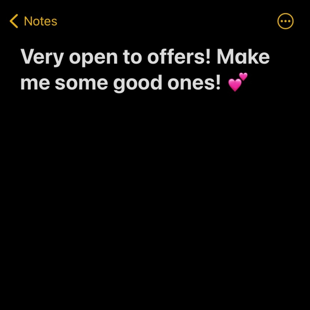 Make me offers!